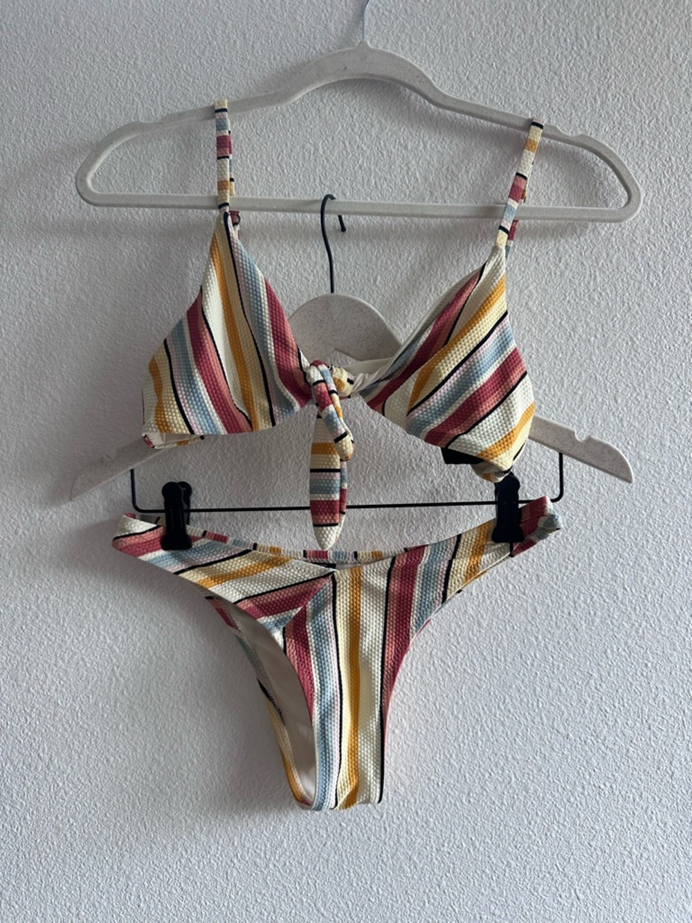 MINKPINK Striped Multicolor Bikini (2 pieces)